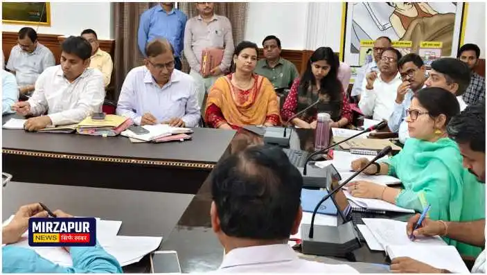 Dm reviewed the development works of public welfare schemes and inquired about the progress mzp news