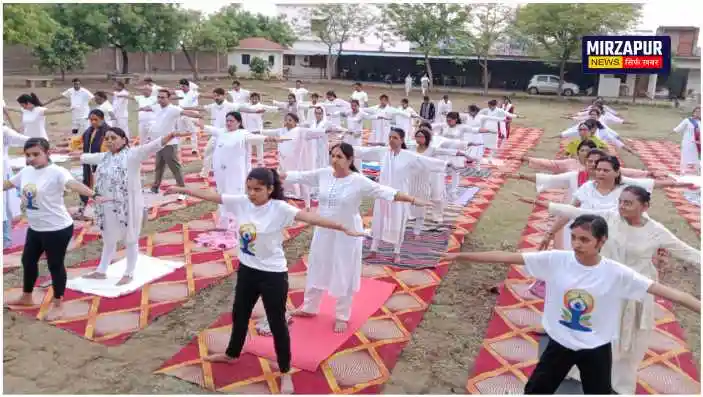 Sonbhadra Doing yoga every day helps in getting rid of many diseases Anjali Vikram Singh