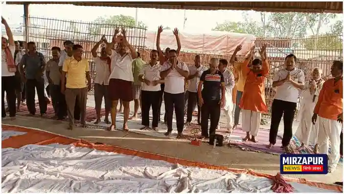 Sonbhadra News 10th International Yoga Day will be celebrated in Mandi Yoga Samiti