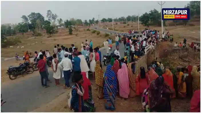 Sonbhadra News Accident happened near culvert, one person died